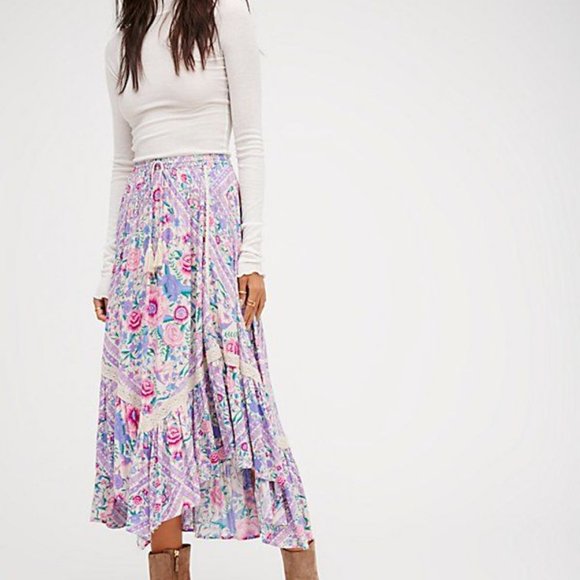 Spell Gypsy Collective BABUSHKA Lavender Skirt XS - Picture 4 of 6